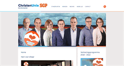 Desktop Screenshot of noordoostpolder.christenunie-sgp.nl